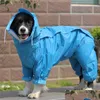 Dog Apparel Large Raincoat Clothes Waterproof Rain Jumpsuit For Big Medium Small Dogs Golden Retriever Outdoor Pet Clothing Coat Dro Dhqdy