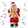 Juldekorationer Creative Electric Santa Claus Singing Dancing Musical Instrument Year Gift for Children Toy Navidad Xmas Decor Dhaw1