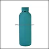 Water Bottles Insated Bottle Aron Color 304 Stainless Steel Outdoor Frosted Waterbottles Fashion Metal Vacuum Sea Ship Wll884 Drop D Otrdu