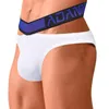 Mutande Uomo Slip sexy Doppia cintura in vita Design speciale Intimo Pene Pouch Mutandine Uomo Traspirante Sport Fitness Trunks