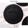 Party Favor Antislip Cup Mat Sile Coaster Round Bumpers Rubber Bottom Waterproof Heat Resistant For 20Oz Tumbler 0406 Drop Delivery Dh0Dy