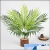 Decoratieve bloemen kransen kunstmatige varen planten plastic tropische palmbomen bladeren vertakking huis tuin decoratie p oography weddin othzg