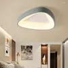 Plafoniere Moderne lampade a triangolo semplice Tiristore Dimmer LED per camera da letto Soggiorno Appartamento Apparecchio minimalista creativo