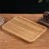 Plates Bamboo Tray Smooth Edges Grade Decorate Parties Table Fruit For Party