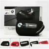 Car Key Carbon Fiber Leather Remote Er Case Fob Holder Bag For M Performance 1 2 3 5 Series X1 X3 X4 X5 X6 Drop Delivery Mobiles Mot Dhme6