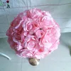 Dekorativa blommor Bröllopsbordscenter Rose Flower Arranegements Ball Artificial Flore Backdrop Decoration Wreaths