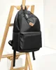 Backpack 2023 High-end Fashion Simple Travel Waterproof Nylon Soft Back Unisex USB Charging Port Laptop Bag