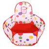 Zabawne namioty składane dzieci Playpen Ocean Ball Basen Portable Children Gra Play Namiot w/na świeżym powietrzu Play House Basen Pit Tent Toy 230111