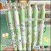 Stylos à gel Papeterie japonaise Papeterie mignonne Retour à l'école Choses coréennes Kawaii Pen Drop Livraison Bureau Business Industrial Writin Dhkhb