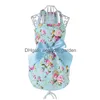 Vêtements pour chiens Nouveaux vêtements pour animaux de compagnie Robe Sweety Princesse Teddy Chiot Robes de mariée pour petits chiens moyens Accessoires Drop Deliver Dhgarden Dhls2