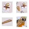 Altre forniture per feste per eventi 100 pezzi eleganti piume di pavone oro orso apribottiglie bomboniere bomboniere regalo bomboniere regali souvenir Dhaje