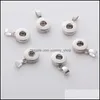 Charms 12mm gember snap knoop legering hanger voor ketting en armbanden DIY snapt sieraden accessoire uitwisselbare drop levering fi ot1w5