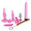 Skönhetsartiklar Rxjd Erotic Sexex Games Accessories BDSM Kits Sexiga Bondage Toys Set Masturbator Vibrator Massager Pärla för vuxna par