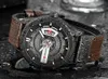 손목 시계 럭셔리 시계 브랜드 Curren Men Military Sports Watches Mens Quartz Date Clock Man 캐주얼 가죽 손목 시계 repulio masculino 230113