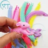 Fidget Sensory Toy Easter Bunny Animal Silicone Noodle Rope TPR Stress Reliever Toys Cartoon Rabbits Pull Ropes Stress Anxiety Relief Finger ToyT01I3LP