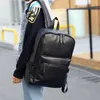 Backpack Men's Bag Fashion Designer Business Large-capacity Casual Outdoor PU Soft Leather Women