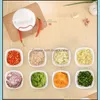 Fruit Vegetable Tools Newmini Hand Pl Twist Shredder Blender 170Ml Mtifunction Manual Meat Grinder Food Chopper Garlic Cutter Slic Ot64A