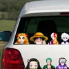 Muurstickers 43designs Anime Jujutsu Kaisen 3D Motion Sticker Voor Auto Waterdicht Lenticular Decor
