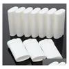 Garrafas de embalagem Diy 15ml vazio branco/transparente Balmo de batom de bato