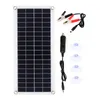 Zonnepanelen 300W flexibel zonnepaneel 12V batterijlader Dual USB met 10A-60A controller Zonnecellen Power Bank voor telefoon Auto Jacht RV 230113