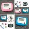 Timers Pocket LCD Pedometr Mini funkcja kropka kropla dostawa biura szkoła biznesowa analiza pomiaru przemysłowego i dhhja