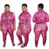 Women's Two Piece Pants Pink Outfits For Women White 2 Set Oversize Leopard Top And 2023 Sping Summer