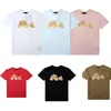2023 Erkek Tişörtleri Kadın Tasarımcılar Tişörtler Tees Giyim Üstleri Adam Sıradan Göğüs Mektubu Gömlek Luxurys Giyim Sokak Şortlu Kılıf Giysileri Tshirts