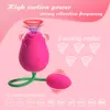 Beauty Items Rose Clitoris Sucker Vibrator sexy Toys for Women Nipple Clitoral Stimulator Vibrating Egg Vibrators Female Adult
