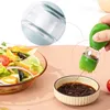 BBQ Tools Accessories 2 in 1 Kitchen Silicone Oil Bottle with Brush Baking Barbecue Steak Olive Sauce Dispenser Tool 230113