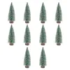 Christmas Decorations Festival Ornament Miniature Pine Trees For Craft Xmas Decor Crafy Making Supplies Adornment