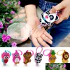 Packing Bottles 30Ml Cute Creative Cartoon Animal Shaped Bath Sile Portable Hand Soap Sanitizer Holder With Empty Bottle Drop Delive Dh9Kv