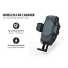 Universal 10W Qi-Certified Wireless Fast Charge Magnetic Phone GPS Suction Cup Mount Phone Holder