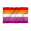 Banner Flags Dhs Gay Flag 90X150Cm Rainbow Things Pride Bisexual Lesbian Pansexual Lgbt Accessori Drop Delivery Home Garden Festiv Dhoyp