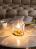 Lampes de table Sandia Light Lampe de luxe en cristal de cuivre Ins Style Chambre Chevet Verre post-moderne