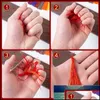 Outras artes e artesanato 7 cm pendurar borlas de seda borda de costura de costura bang bang tassel key para acessórios de cortina embelezados diy home de otn3s