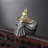 Eagle verstelbare bandring roestvrij staal unieke verlovingshoens ringen gotische punk hiphop vintage antieke vintage handgemaakte designer sieraden accessoires geschenken