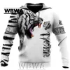 Mens Hoodies Sweatshirts Fashion autumn lion hoodie suit with white tiger skin 3D fully printed mens sweatshirt unisex zipper pullover casual coat 230113