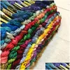 Fabric And Sewing 8.7 Yard Embroidery Thread Cross Stitch Floss Cxc Similar Dmc 447 Colors Wholesale Lz0903 Drop Delivery Home Garde Dhwux