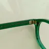 Sonnenbrillen Frames Grüne Johnny Depp Gläses Männer Frauen Computerbrillen runden transparente Brandmarke Design Acetat Vintage Rahmen 230106
