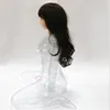 65 cm skönhetsartiklar PVC transparent uppblåsbar konst kvinnlig mannequin docka manlig namn enhet m-ben flygplan kopp pistol ram med hårhuvud vuxna sex artiklar c979