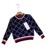 Kids Trui Cardigan Winter Warme Jongen Meisjes Gebreide Sweatshirts Baby Hoodies Mode Letter Hooded Sweaters