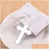 Party Favor Blessings Sier Cross Bookmark With Tassel Wedding Baby Shower Baptism Favors Gifts Za4414 Drop Delivery Home Garden Fest Dhlc2