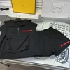 Üstler Kalite Kadın Trailsuits Fashions Sports Hoodie İki Parça Şort Tasarımcılar Mektup Bahar Sonbahar Giysileri Setleri Sml