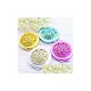 Compact Mirrors Vintage Hand Pocket Mirror Mini Girl Doubleside Folded Hollow Out Makeup P27 Drop Delivery Health Beauty Tools Access Dhbty