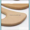 Chinese Style Products Wooden Lymphatic Drainage Mas Tool Handheld Gua Sha Scra Paddle Anti Cellite Muscle Pain Relief Maderotherapi Dhitx