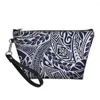 Borse cosmetiche Tribal Maori Pattern Makeup For Women Bag Samoas Tonga Fiji Case Girls Pouch Art Storage Purse Handbag