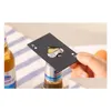 Ouvre-bouteille de bière noire élégante Ouvre-bouteille Poker Carte à jouer As de pique Bar Outil Soda Cap Cadeau Cuisine Gadgets Outils Drop Deli Dhbvj