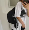 Ny nylon crossbody väska kvinnors stora kapacitet japansk stil studenter axelväskor koreansk stil klimpväska