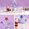 Greeting Cards Year Home Crystal Ornaments 3D Three-Dimensional Christmas Gift Blessing Thanksgiving Invitations Card
