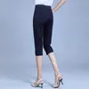 Pantalones para mujer 5xl tamaño traje negro mujer cintura alta mujeres harem pierna ancha oficina damas pantalones sueltos casual